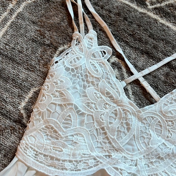 Free People Inspired Spaghetti Strap Blouse NWOT - Picture 2 of 3